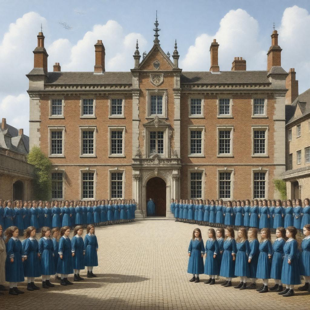 Click to view larger image AI-created image of Bluecoat School