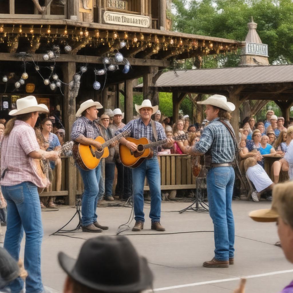 AI-created image of Bluegrass & BBQ Festival