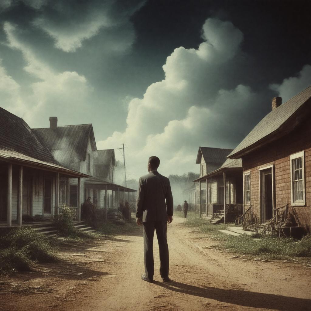 Click to view larger image AI-created image of Blues for Mister Charlie