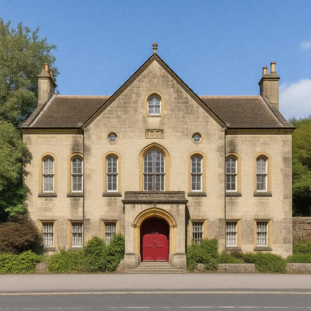 AI-created image of Blundell's School