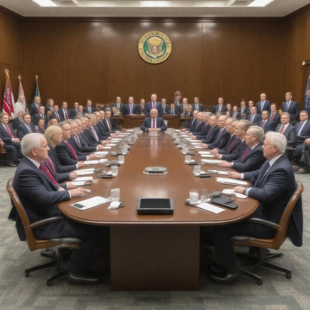 Click to view larger image AI-created image of Board of Regents