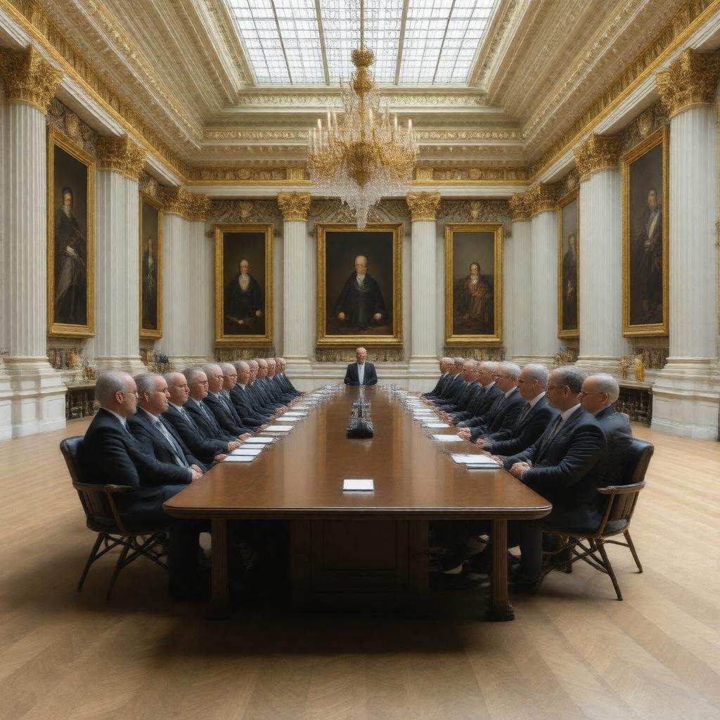 Click to view larger image AI-created image of Board of Trustees of the National Gallery