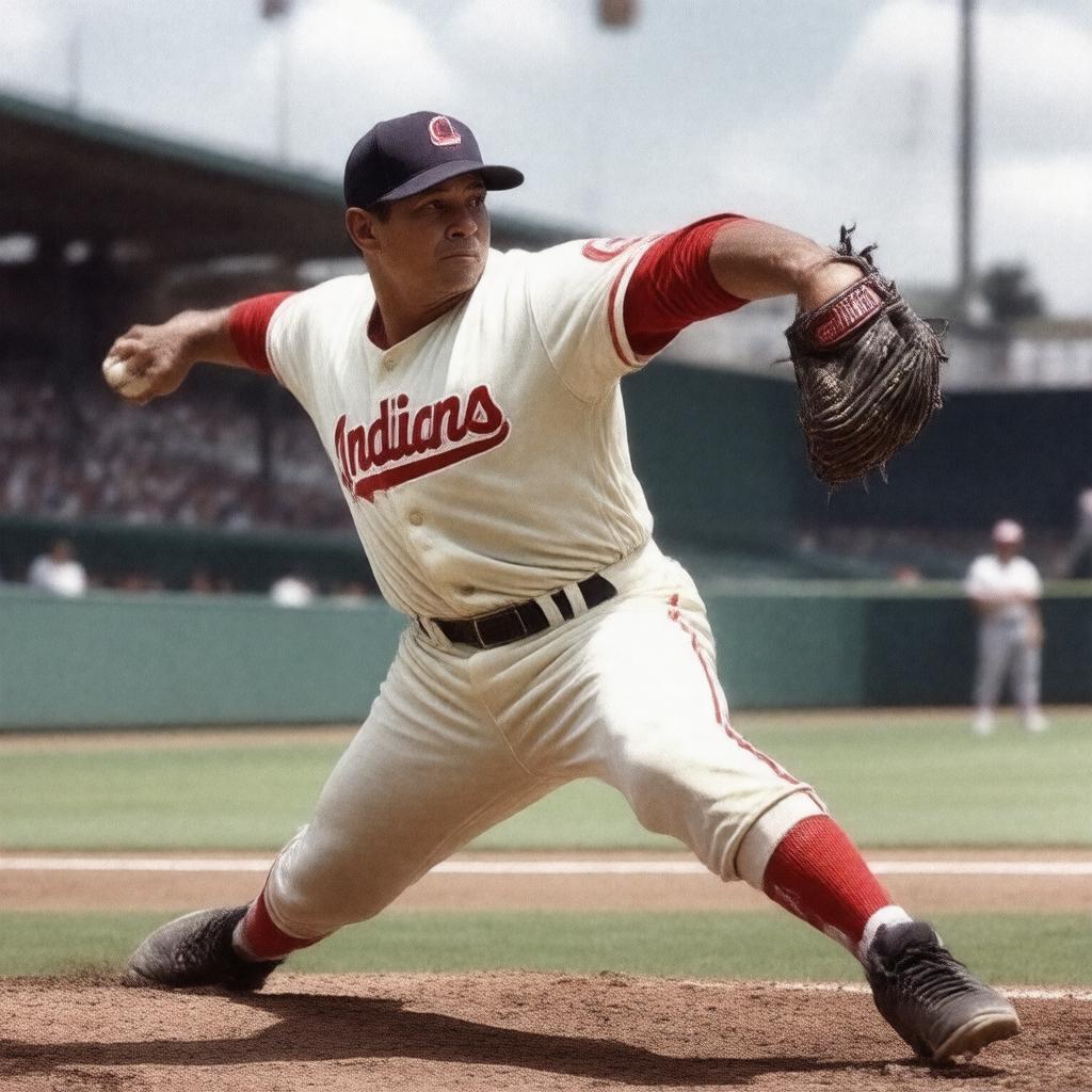 AI-created image of Bob Feller