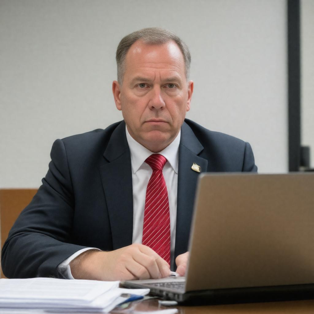 AI-created image of Bob Hohler