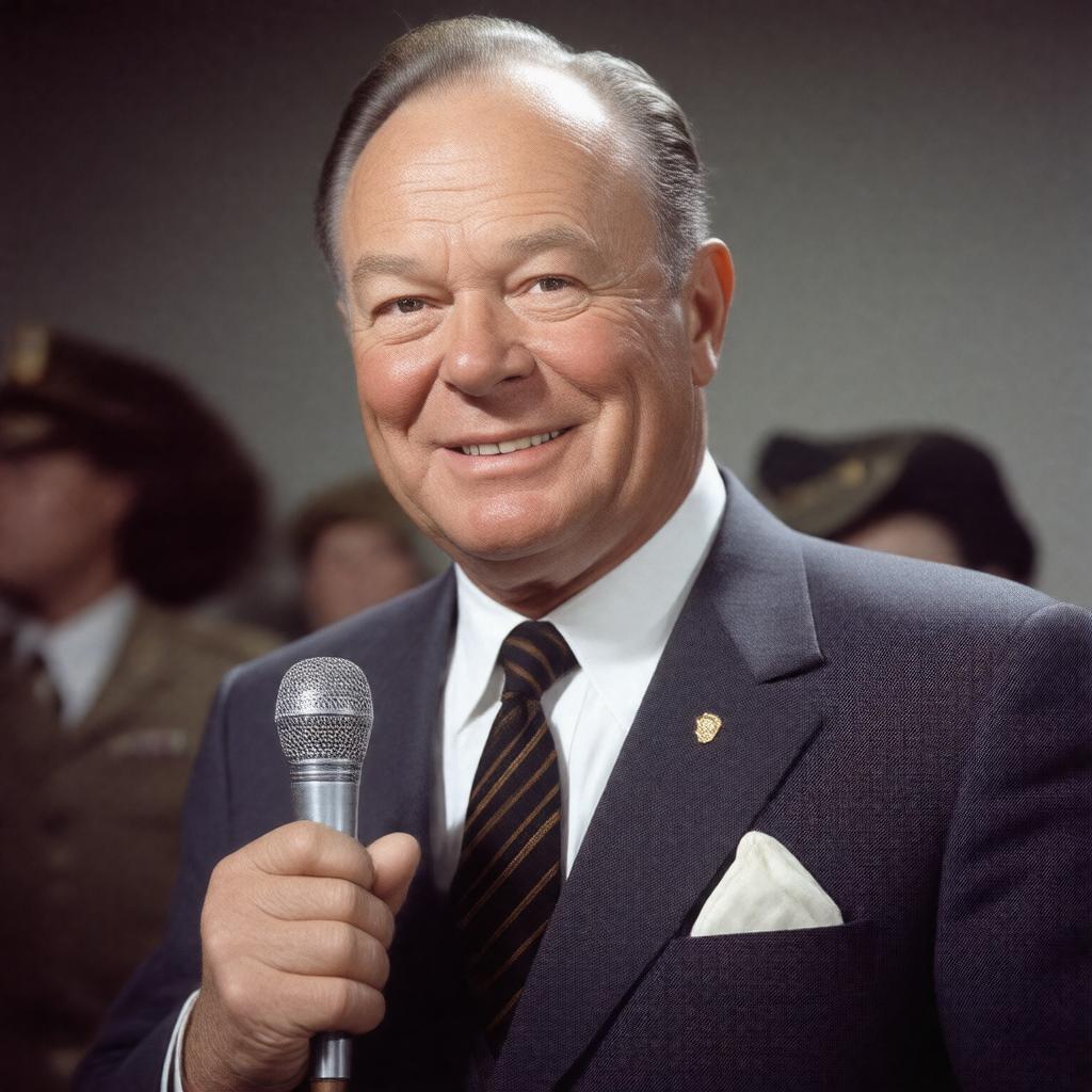 AI-created image of Bob Hope