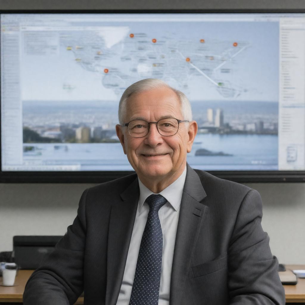 AI-created image of Bob Kahn