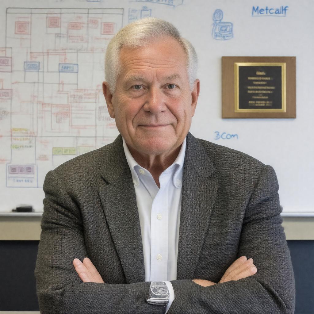 AI-created image of Bob Metcalfe