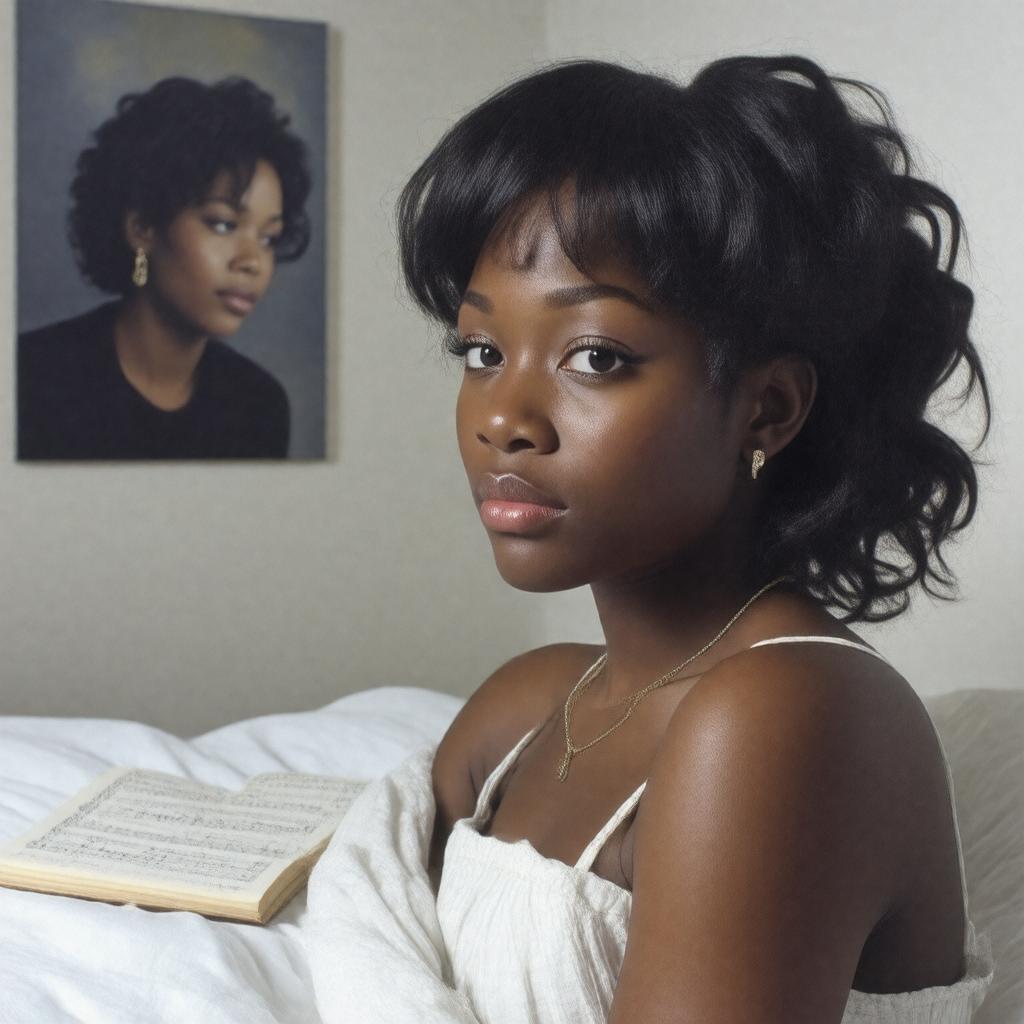 AI-created image of Bobbi Kristina Brown