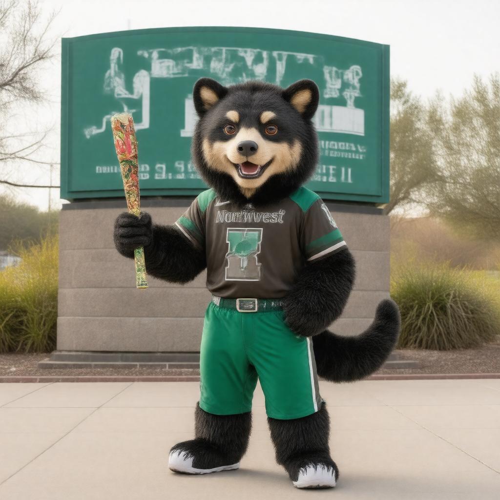 AI-created image of Bobby Bearcat
