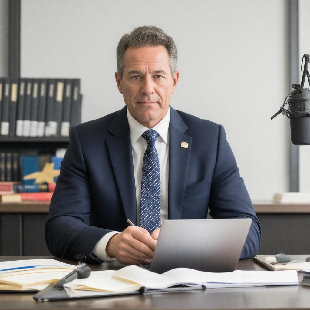 AI-created image of Bobby Chesney