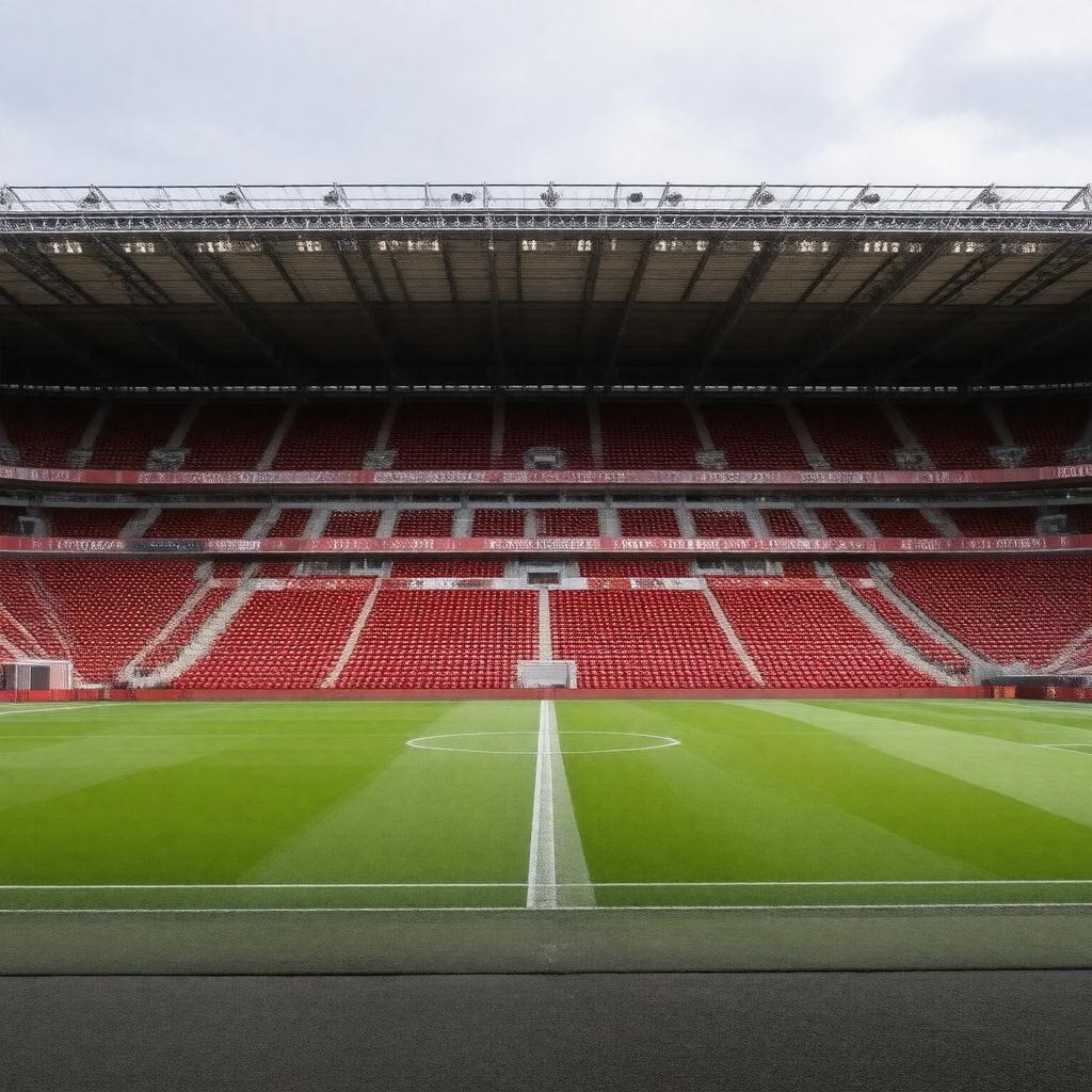 AI-created image of Bobby Moore Stand at West Ham United