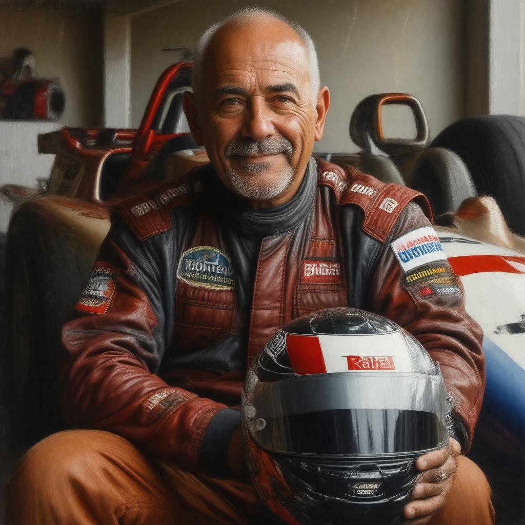AI-created image of Bobby Rahal