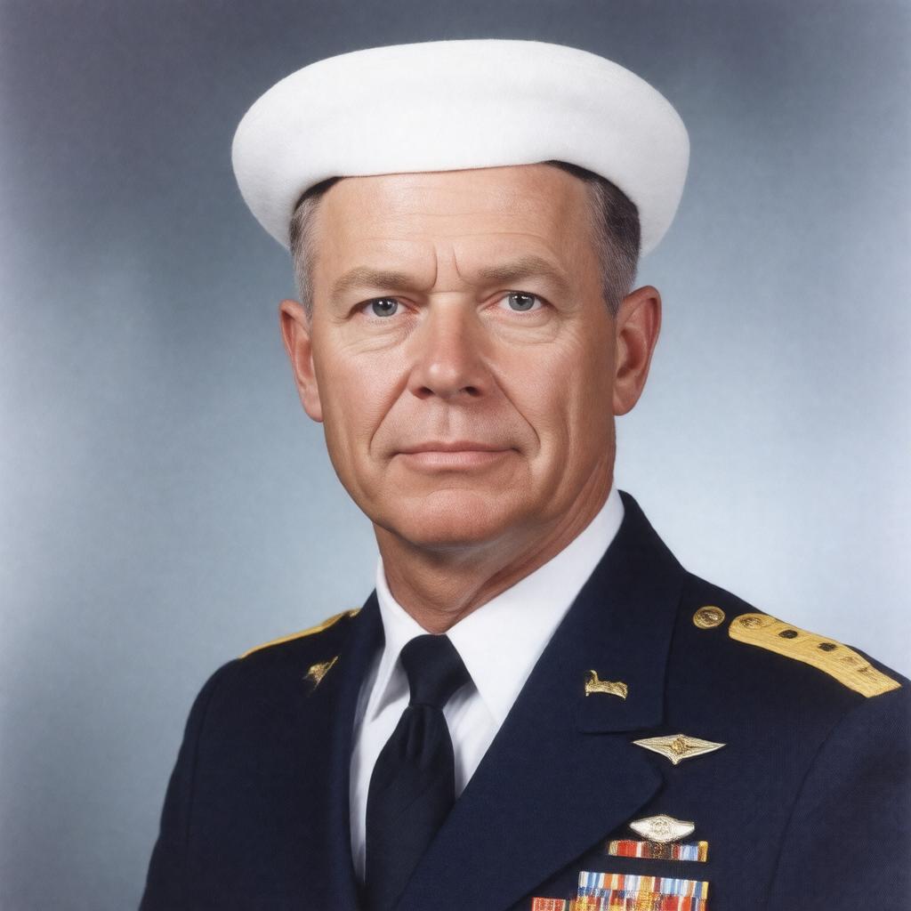 AI-created image of Bobby Ray Inman