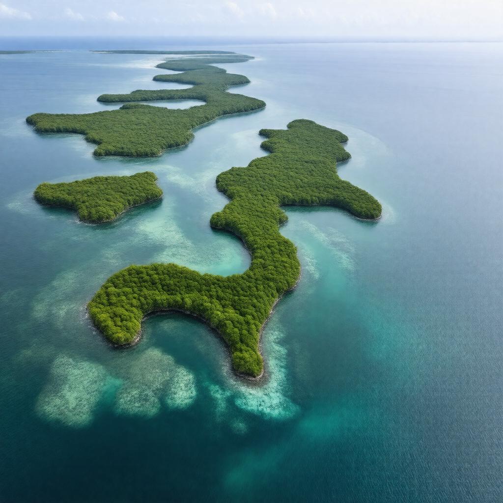 AI-created image of Bocas del Dragón