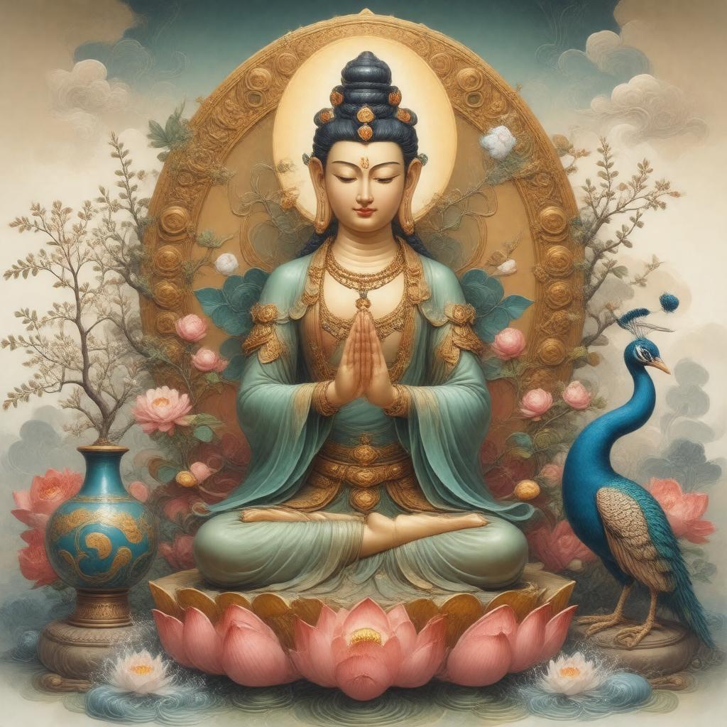 AI-created image of Bodhisattva Avalokitesvara