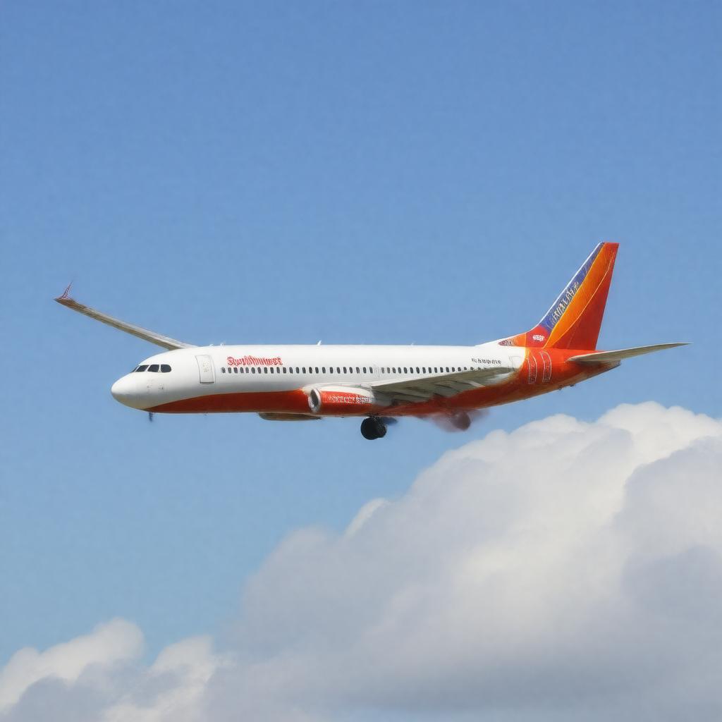 AI-created image of Boeing 737-300