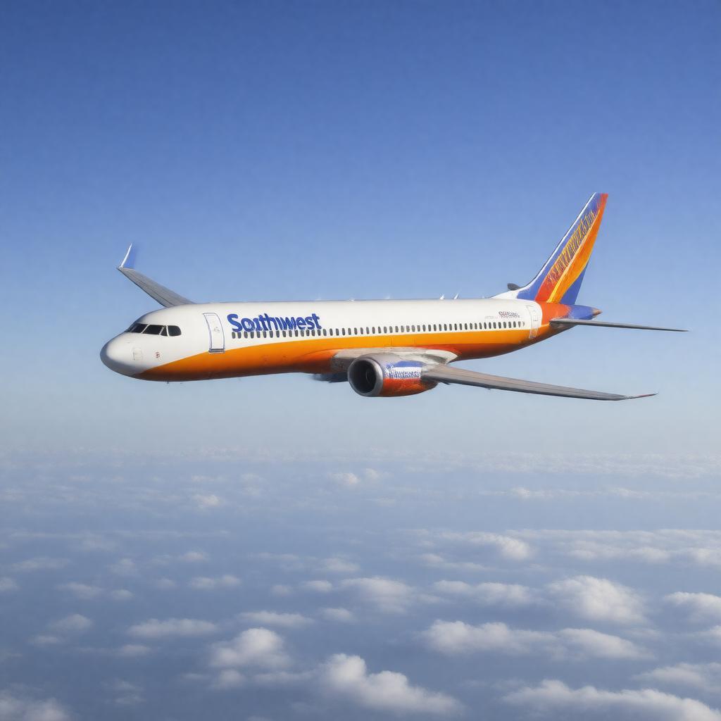 AI-created image of Boeing 737