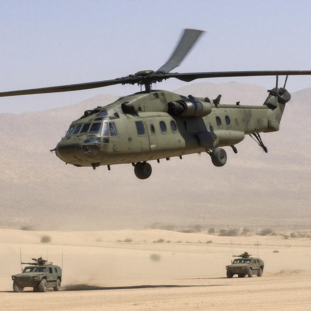 AI-created image of Boeing Chinook