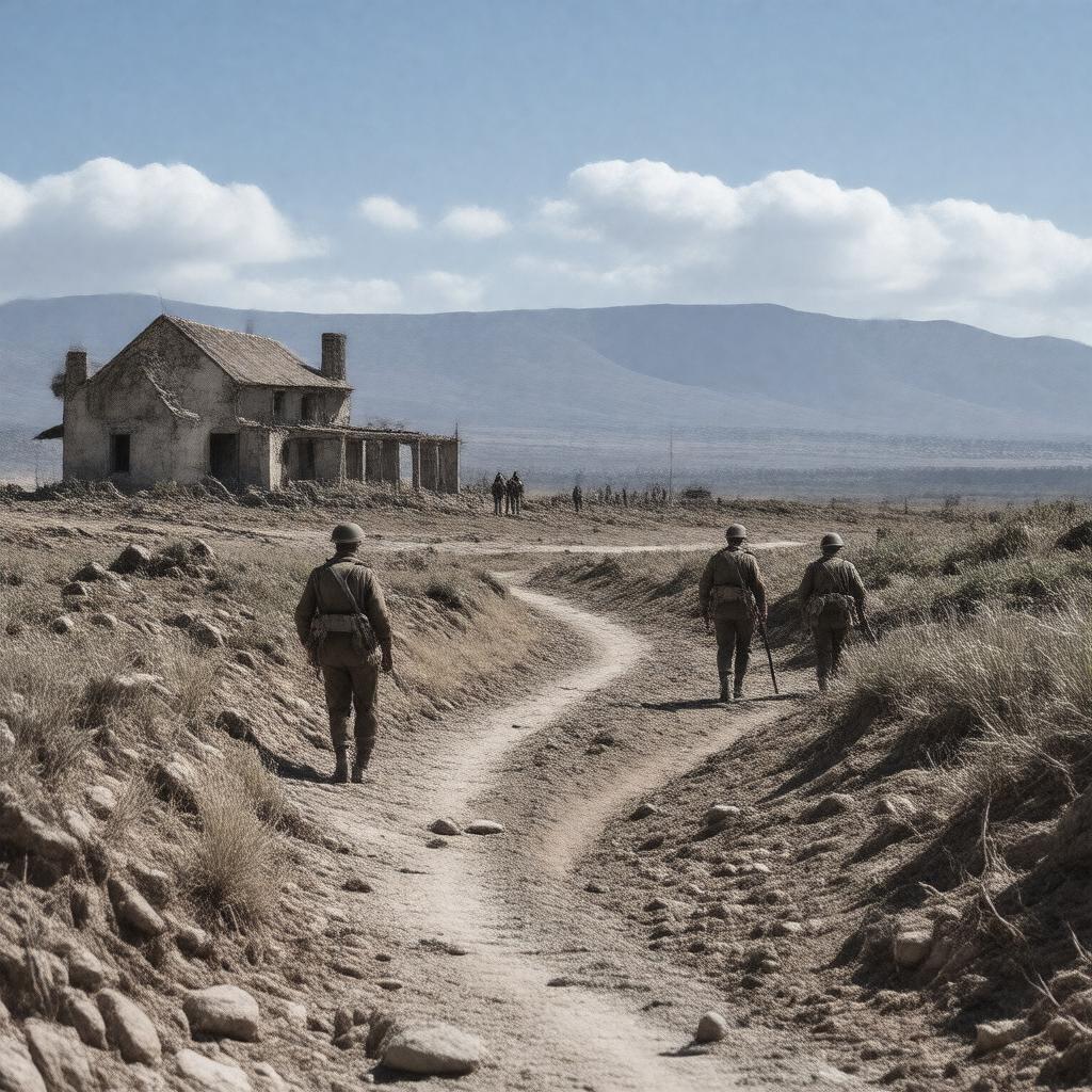 Click to view larger image AI-created image of Boer War