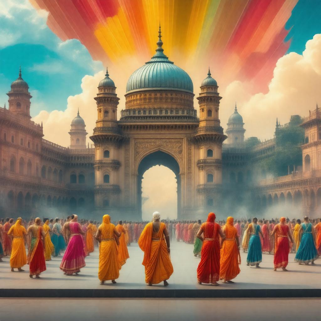 AI-created image of Bollywood