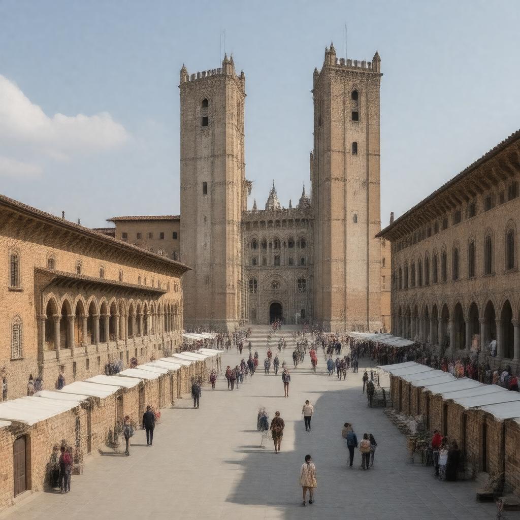 AI-created image of Bologna, Italy