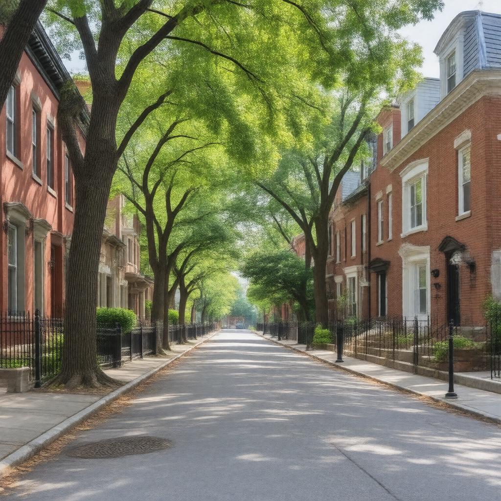 AI-created image of Bolton Hill