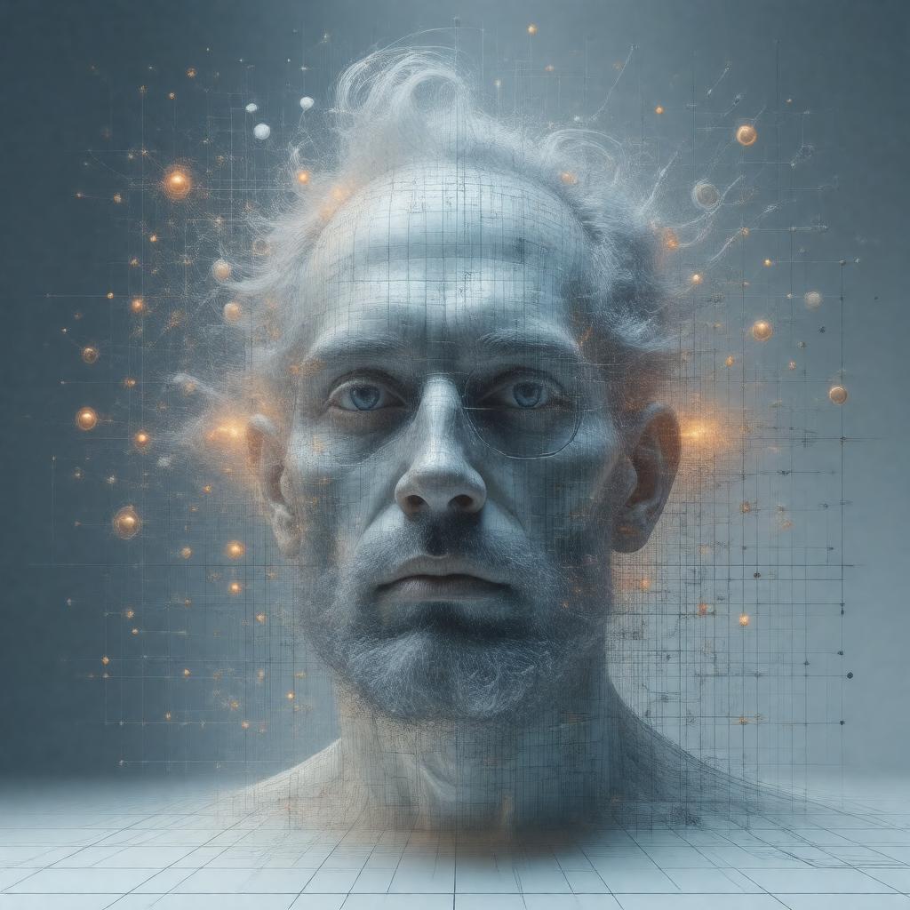 AI-created image of Boltzmann machine