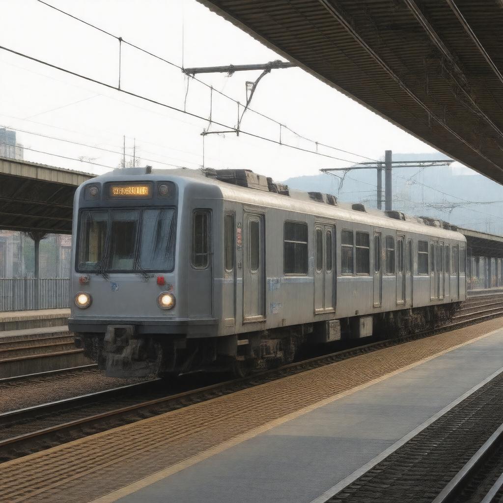 AI-created image of Bombardier BiLevel Coaches