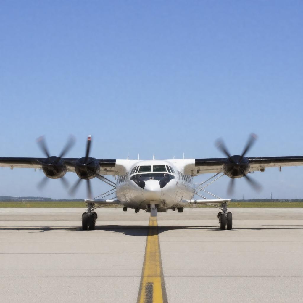 AI-created image of Bombardier DHC-8