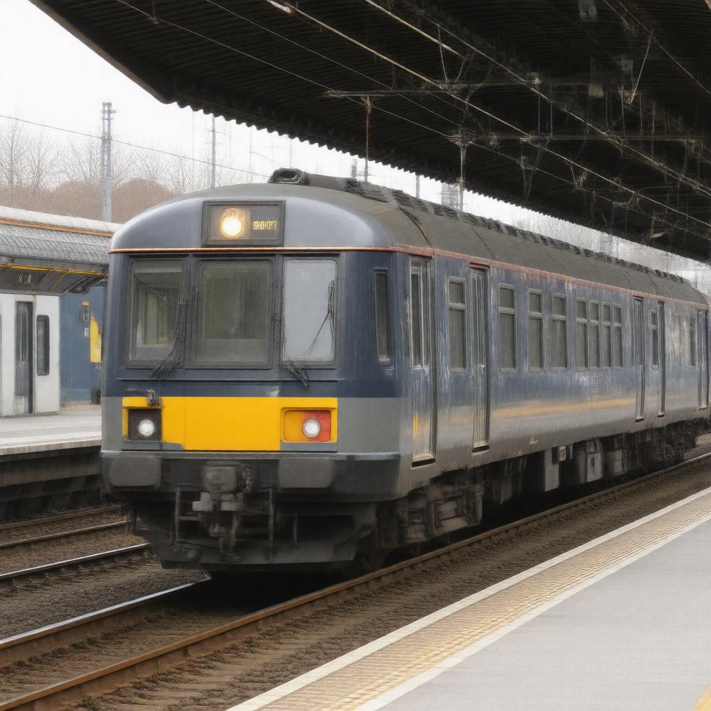 AI-created image of Bombardier Electrostar