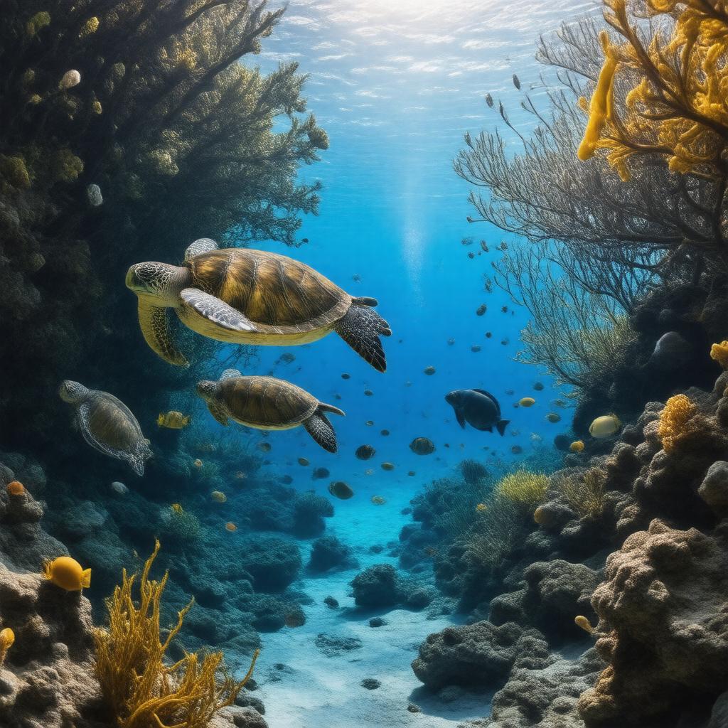 AI-created image of Bonaire National Marine Park
