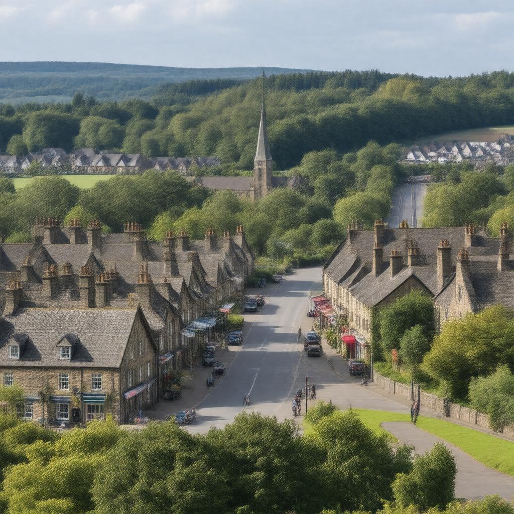 AI-created image of Bonnyrigg