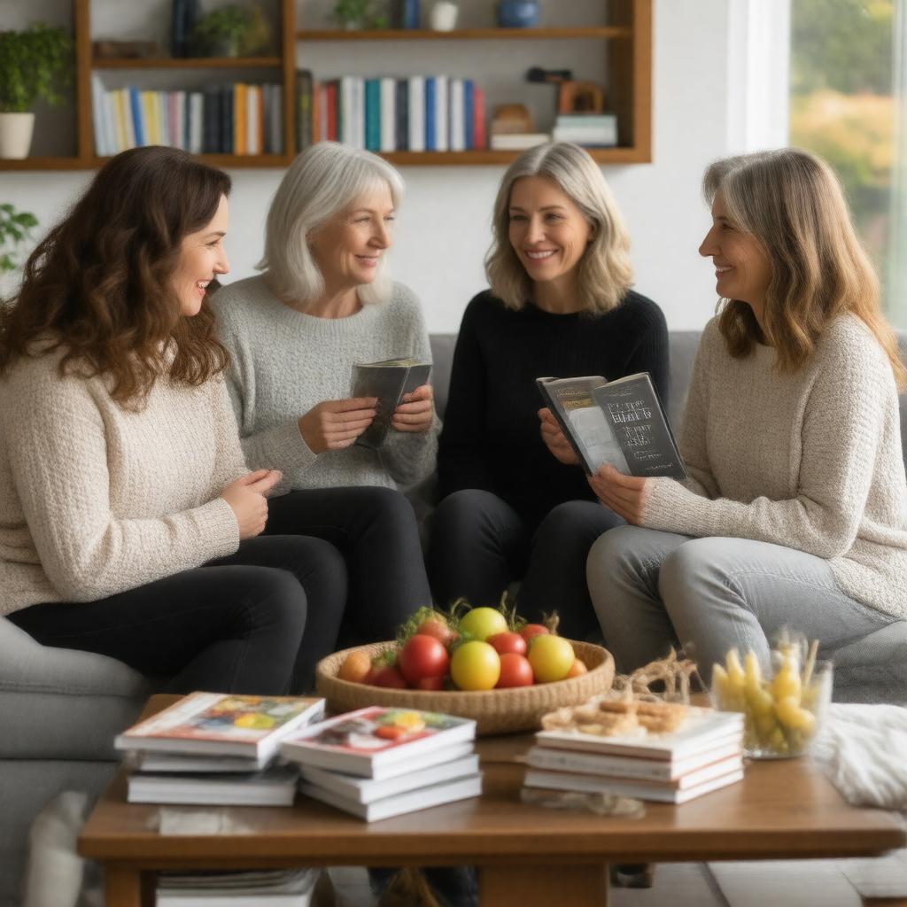Click to view larger image AI-created image of Book Club