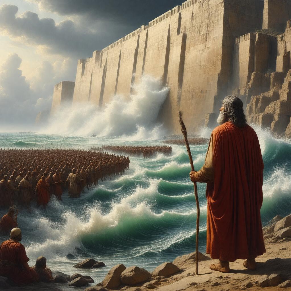 AI-created image of Book of Exodus