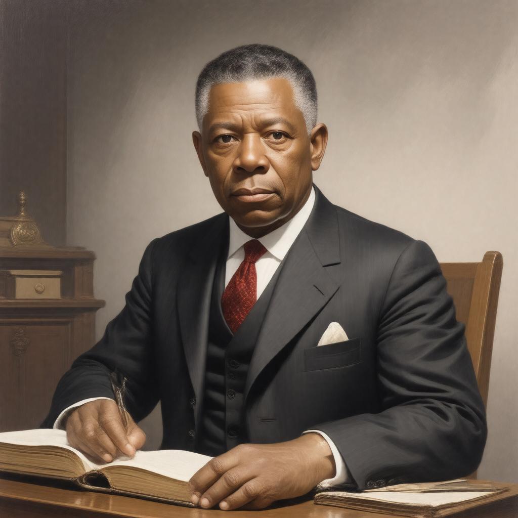 AI-created image of Booker T. Washington