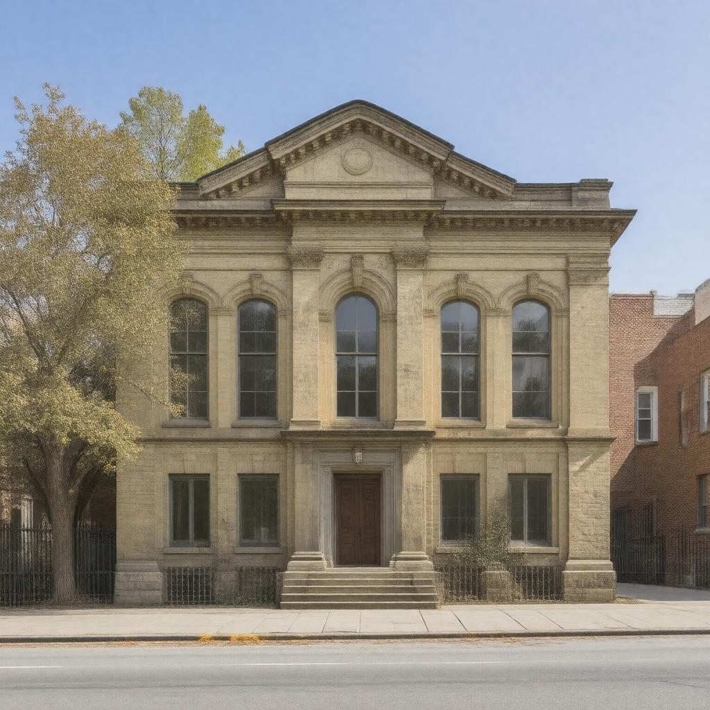 AI-created image of Boone County National Bank Building
