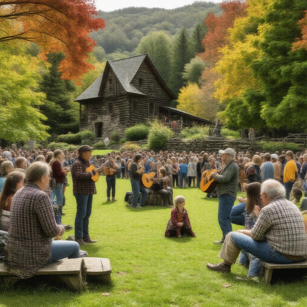 AI-created image of Boone Heritage Festival