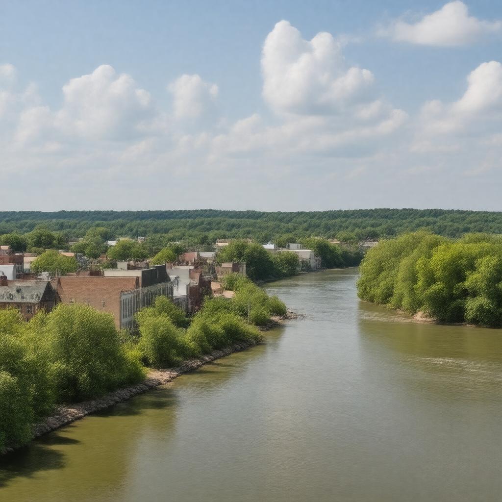 AI-created image of Boonville, Missouri