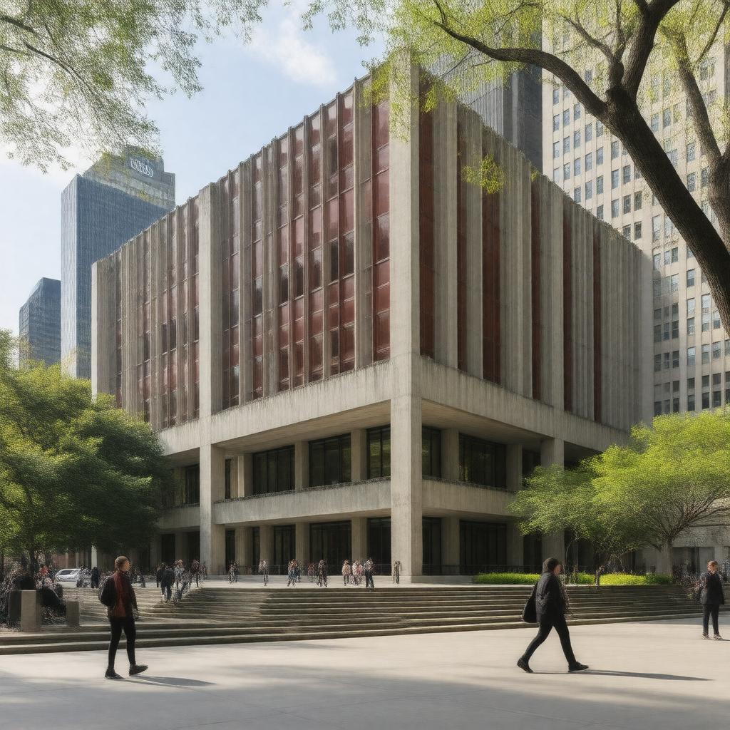 AI-created image of Booth School of Business