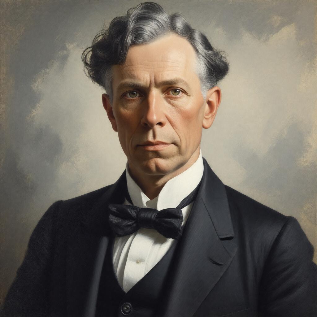 AI-created image of Booth Tarkington