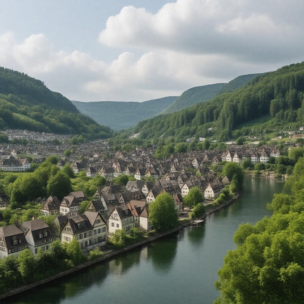 AI-created image of Boppard