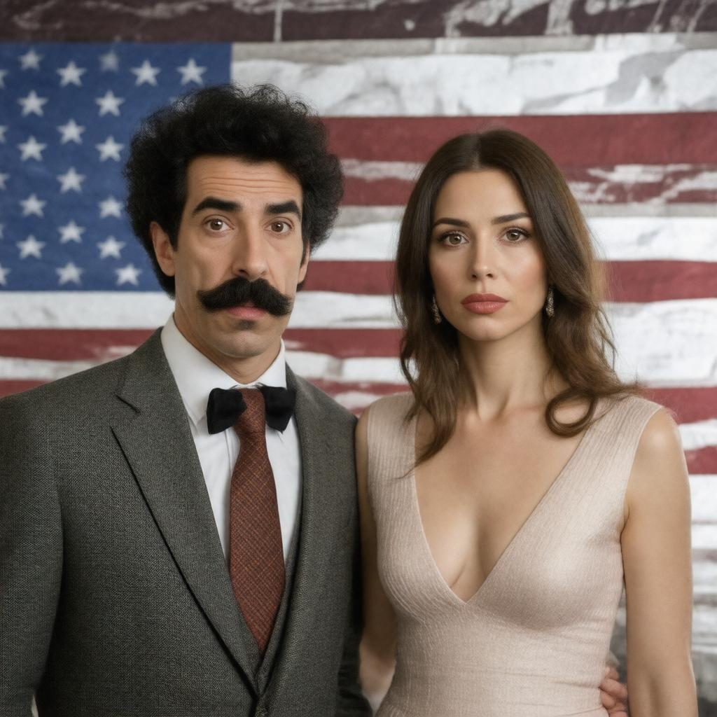 AI-created image of Borat Subsequent Moviefilm