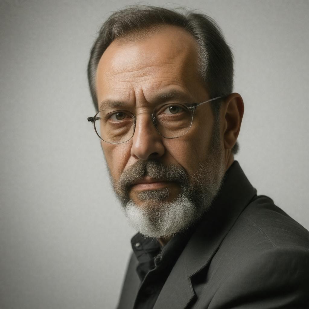 AI-created image of Boris Grebenshchikov