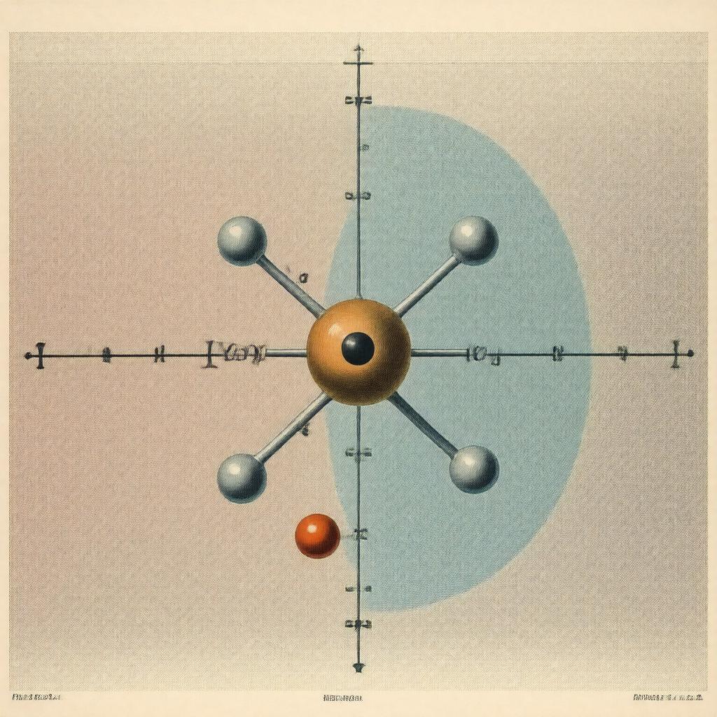 Click to view larger image AI-created image of Born–Oppenheimer approximation