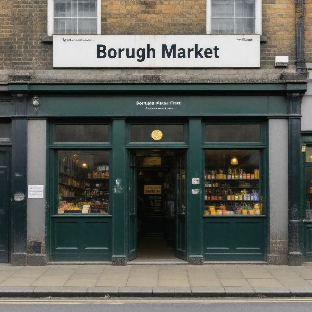 Click to view larger image AI-created image of Borough Market Trust