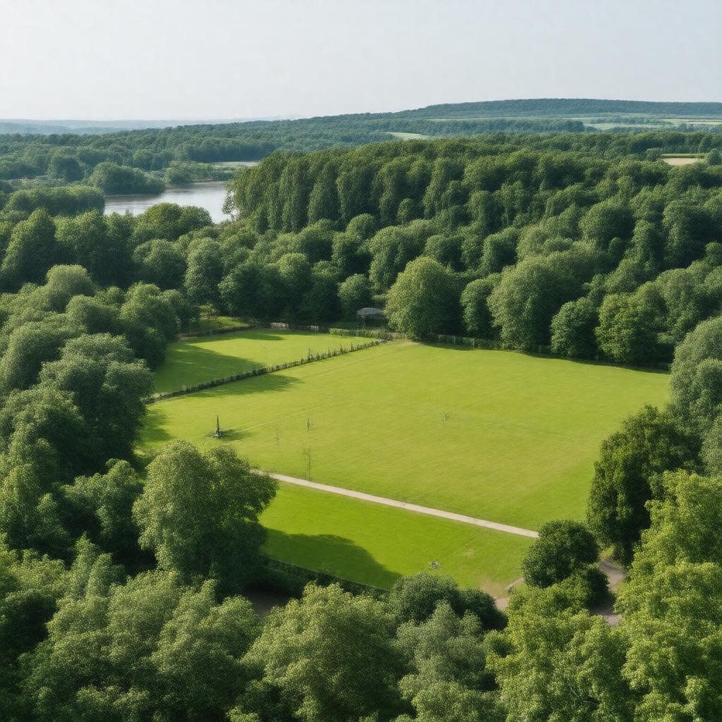 AI-created image of Boscawen Park