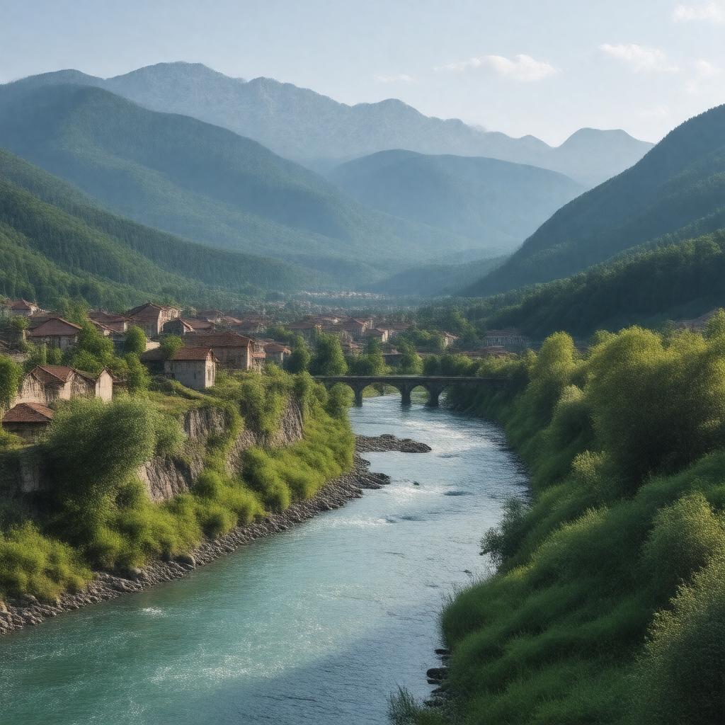 AI-created image of Bosnia and Herzegovina