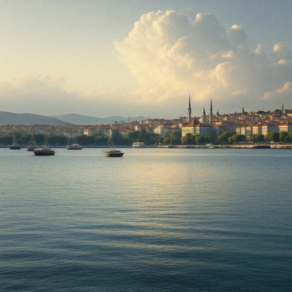 AI-created image of Bosphorus Bay