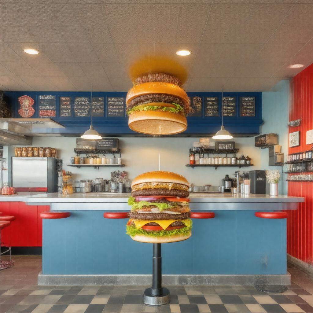 Click to view larger image AI-created image of Boston Burger Company