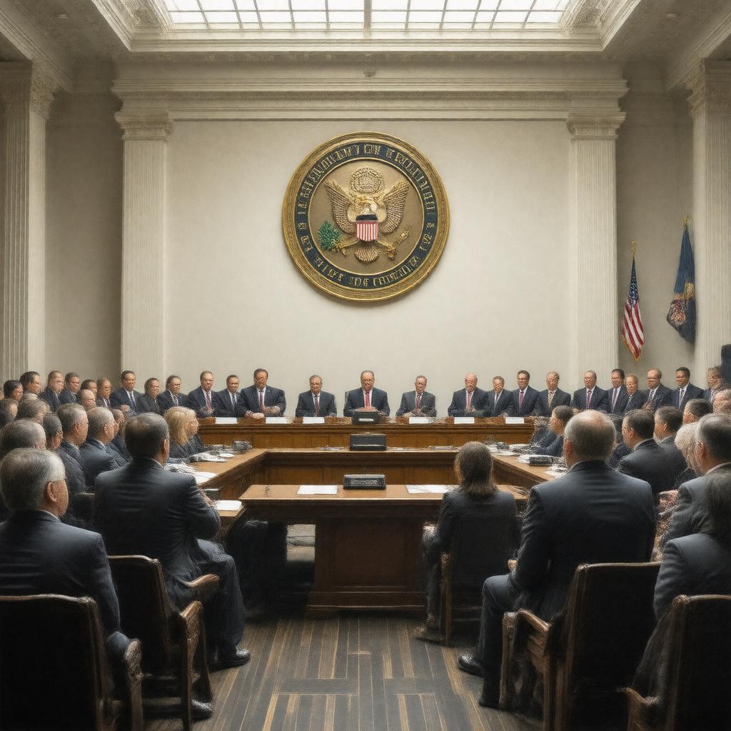 AI-created image of Boston City Council